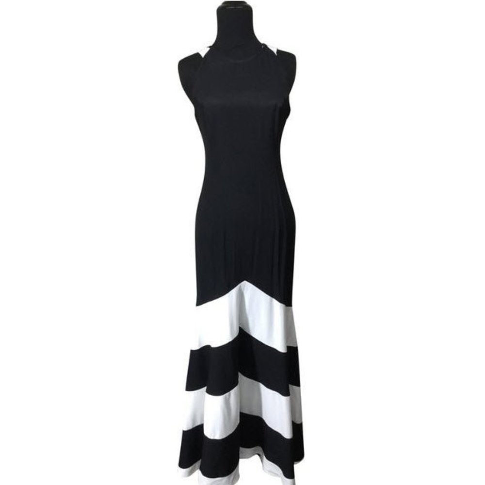 Susan Roselli for Vijack Crepe Mermaid Dress 2/4